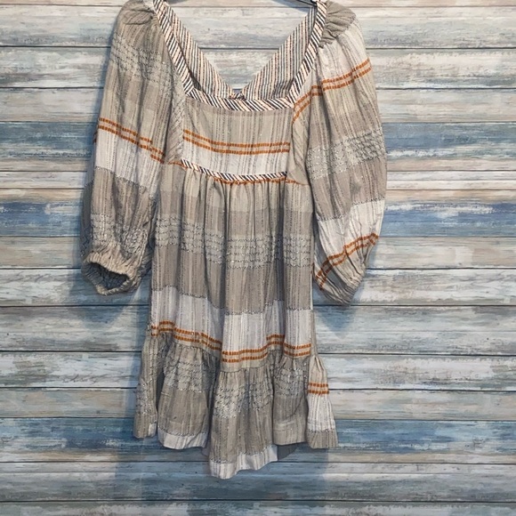 Free people all lined up size medium mini dress - Picture 5 of 8